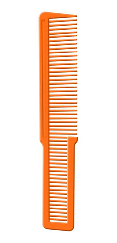 Kit 3 Pentes De Corte Corrido Clipper Over Comb Cor Laranja