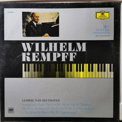 Disco Lp: Interpretes-wilhelm Kempff