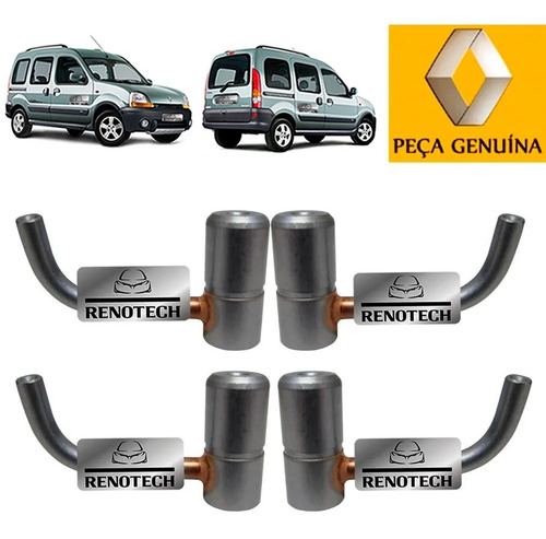 Bico Injetor Oleo Jogo Com 4 Kangoo 2000 A 2008 7701473505