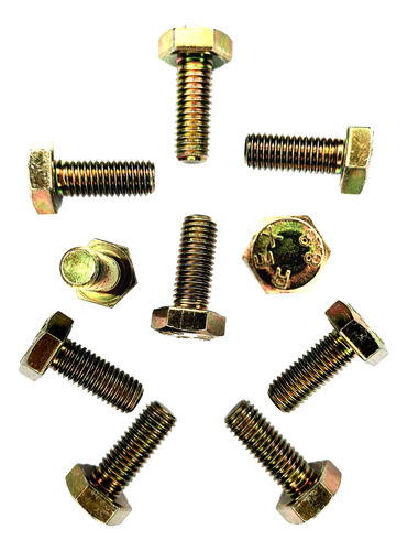10 Parafusos 10x25mm Aço 8.8 Rosca Inteira Suporte Gnv Preco