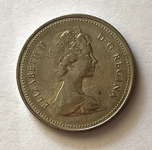 Antigua Moneda De Canadá - 5 Cents- Año 1979
