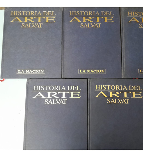 Historia Del Arte Salvat/ La Nación, Completa 5 Tomos