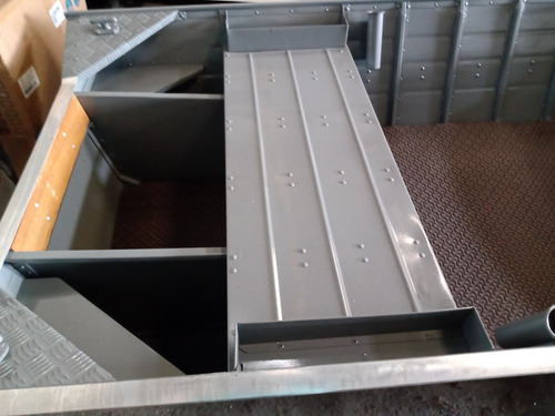 Barco De Aluminio 6m Semi Chata Com Carreta Novos