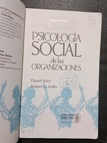 Psicologia Social De Las Organizaciones Daniel Katz