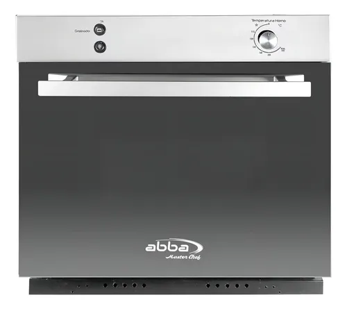 comprar Horno De Empotrar Abba Gas Natural Hge 24 V Gtln Color Acero Inoxidable Y Vidrio Reflectivo