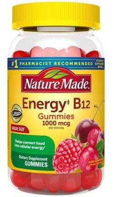 Nature Made Energy B12 1000mcg 160 Gomitas 