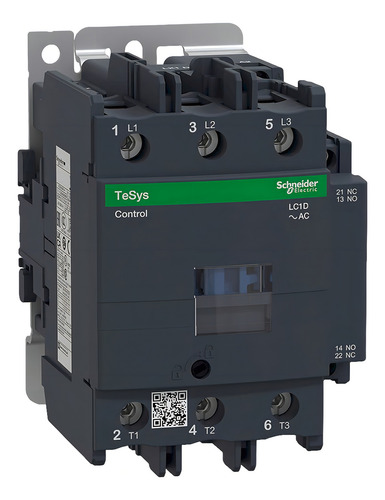 Contactor Tripolar Tesys D 80a Bobina 220v 37kW Schneider Electric LC1D80M7