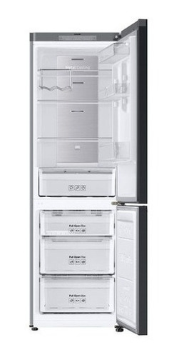 Imagen 3 de 8 de Heladera N/frost Samsung Bespoke Rb33a3070 Glam Navy 328l