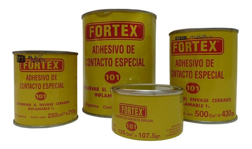 Cemento Contacto X 1 Lt Fortex