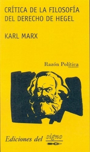 Critica De La Filosofia D/derecho De - Marx Karl - #m