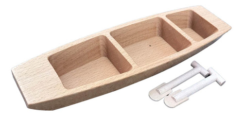 Modelo De Barco De Juguete, Canoa De Madera, Modelo De Barco