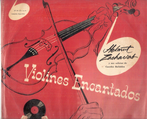 Helmut Zacharias: Violines Encantados/ Lp 10'' 25 Cm Polydor