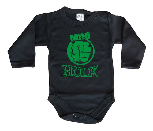 Ropa Body Para Bebé Guagua Avengers Hulk Mini 
