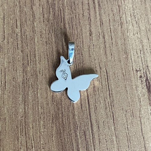 Imagen 6 de 9 de Dije Mariposa Opalo Y Plata 925 Mujer Agálea