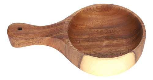 Ensaladera De Madera Apta Para Uso Alimentario Con Mango Par