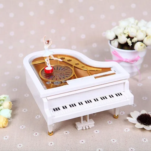 Alytimes Caja De Música Mecánica Clásica Con Niña Bailarina