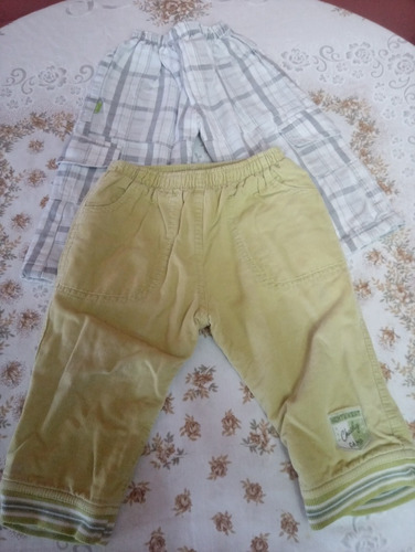 Pantalones Nene Con Detalles Usados X 4 Combo.leer Bien