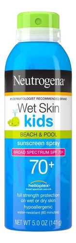 Neutrogena Wet Skin Kids Spray Protector Solar Niños Fps70