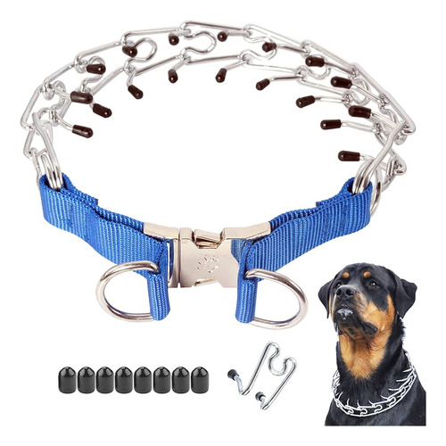 Collar De Entrenamiento De Púas Para Perros Mayerzon, Collar