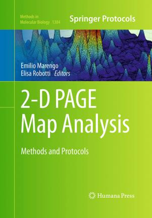 Libro 2-d Page Map Analysis : Methods And Protocols - Emi...