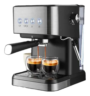 Cafetera Eléctrica Máquina Expreso Latte Capuchino Americano