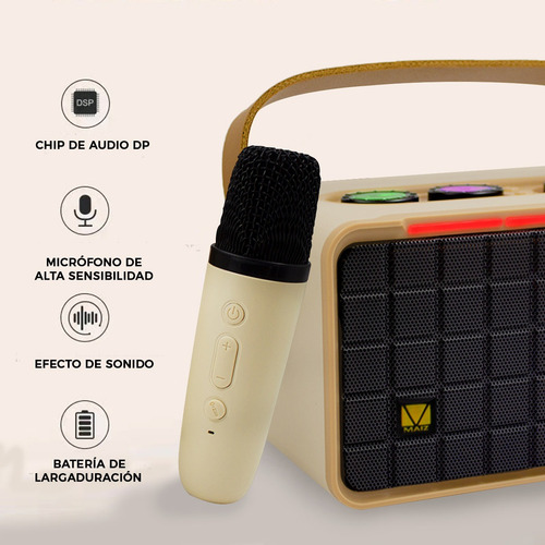 Bocina Bluetooth Con Microfono Fm/am