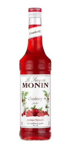 Imagem 1 de 1 de Xarope Para Drinks E Gin Monin Cramberry 700ml