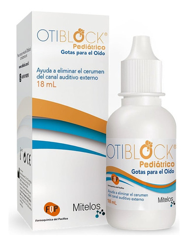 Otiblock Gotas Solucion Otica 18 Ml (peroxido De Hidrogeno)