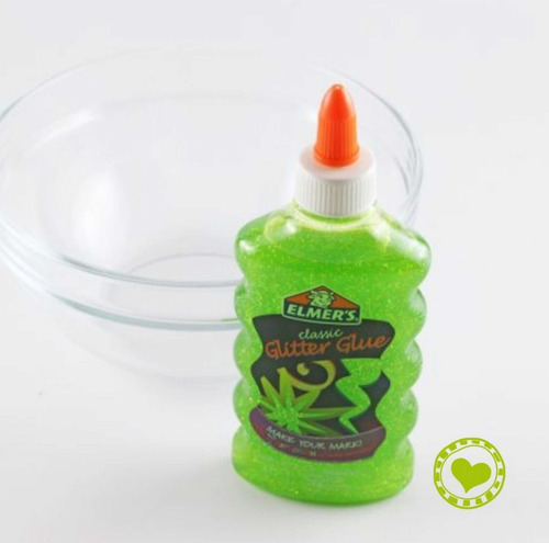 Pegamento Elmers Glitters Green Con 3 Piezas De 177ml C/u