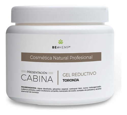 Gel Reductor Beohemp Toronja Y Cafeína 500ml Pomelo