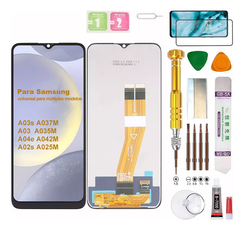 Pantalla Para Samsung Galaxy A03s A04e A03 A02s Display