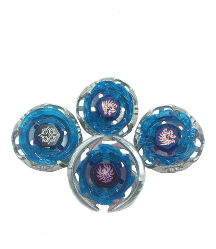 Kit 4 Beyblade Metal Wind Com Arena Pião Sortidos S234