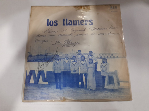 Lp 45rpm Los Flamers Cebolla Colorado En  Lp 45rpm