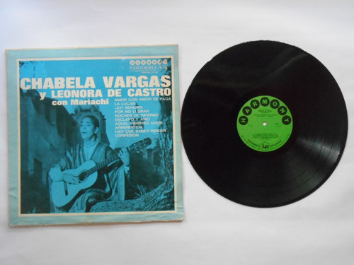 Lp Vinilo Chavela Vargas Leonora De Castro Mariachi Col 1960