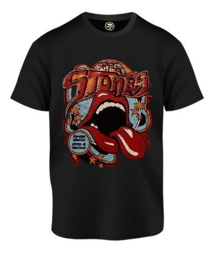 Remera Rolling Stones  Rock Vintage Hombre 