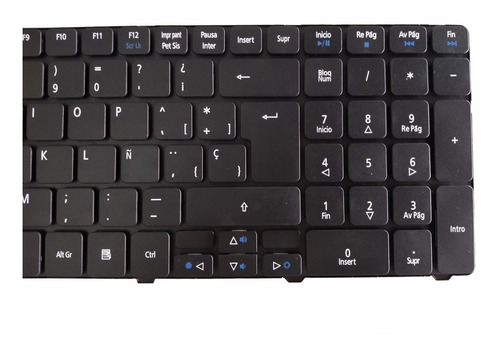 Teclado Acer Aspire 5810t Gateway Ne56r Ne71b Ms2370 Español