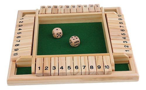 Juego De Mesa Número Madera Para Beber Fiesta Pub Bar