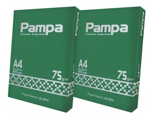 Resma A4 Pampa 75gr Papel Blanco (21x29.7)