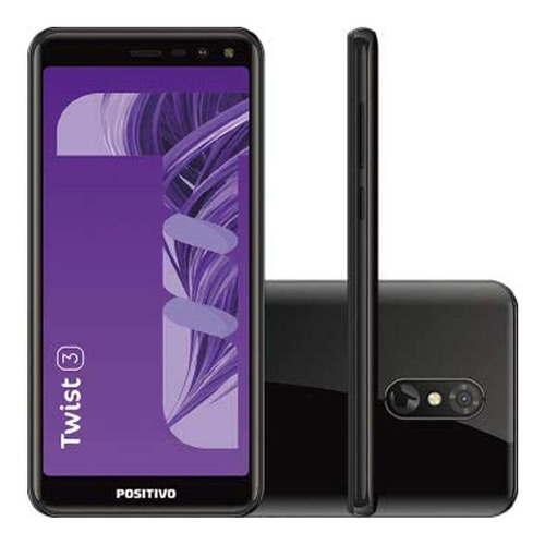 Imagem 3 de 3 de Positivo Twist 3 S513 Dual SIM 32 GB preto 1 GB RAM