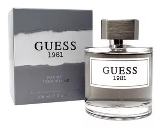 Perfume Guess 1981 Men 100ml Edt 100%original Factura A