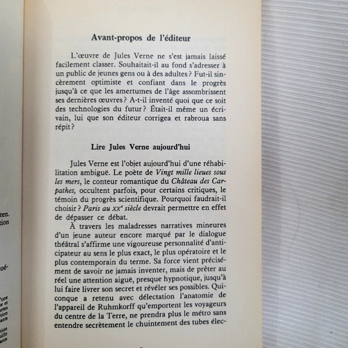 Paris Au Xxe Siecle Jules Verne Hachette En Francés
