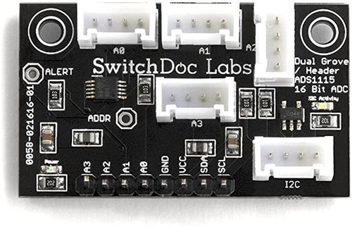 Grove I2 C 4 Ch / 16 Bit Analógico De Un Convertidor Para Di