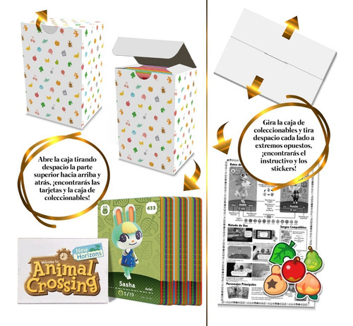 35 Tarjetas Nfc Amiibo Animal Crossing + Empaque Oficial