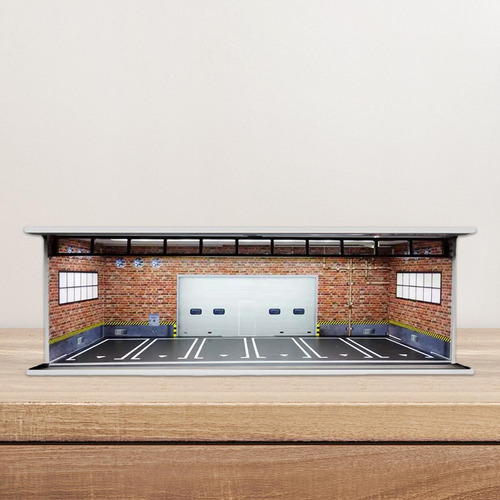 Caja De Exposición De Coches Modelo A Escala 1:64, Fondo De