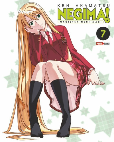 Negima 07 - Manga - Panini Argentina - Ken Akamatsu