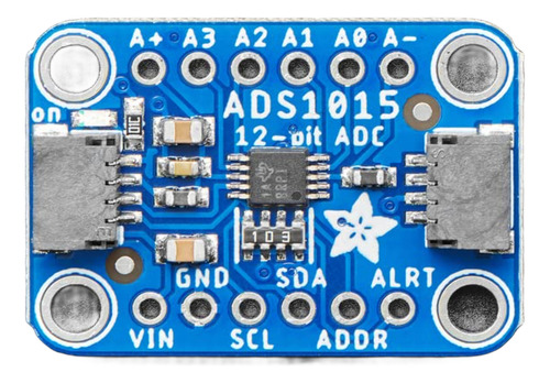 Adafruit Ads1015 12-bit Adc - 4 Channel With Programmable