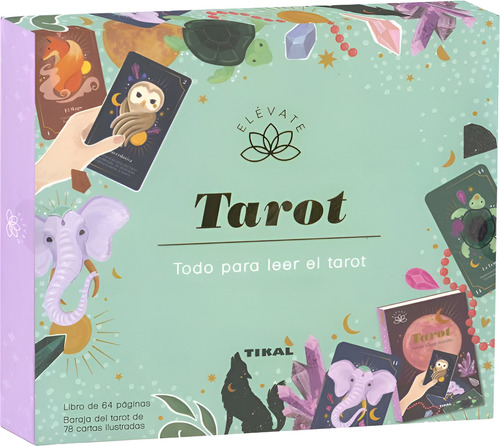 Tarot Kit (libro + Cartas) Todo Para Leer Tarot Tikal