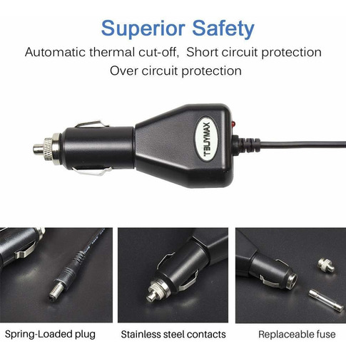 12 Voltios Del Vehículo Del Coche Adaptador Para Encendedor