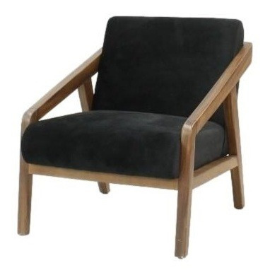 Sillon Klepp Negro Këssa Muebles