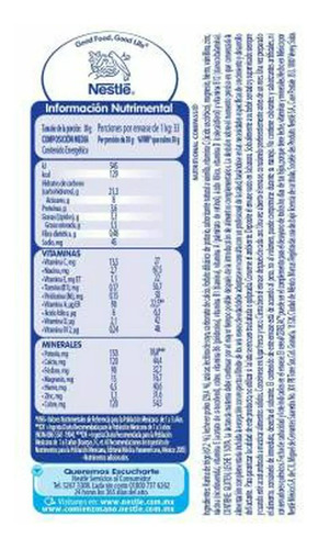 Cereal Con Leche Cerelac Probióticos A Partir De 1 Año 370 G